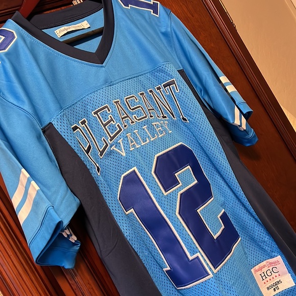 NFL Green Bay Packer QB Great Aaron Rodgers Rare High School Stitched #12 Jersey - Picture 6 of 8